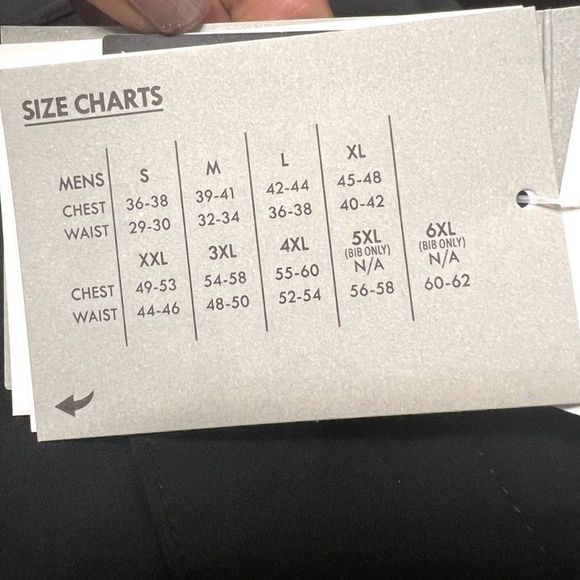 ARCTIX Men's Eco Friend Corkscrew Bib Overalls US SZ S: NWT - Picture 7 of 14